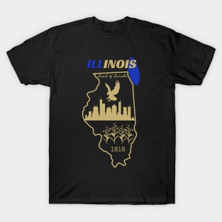 Illinois is a state in the USA T-Shirt